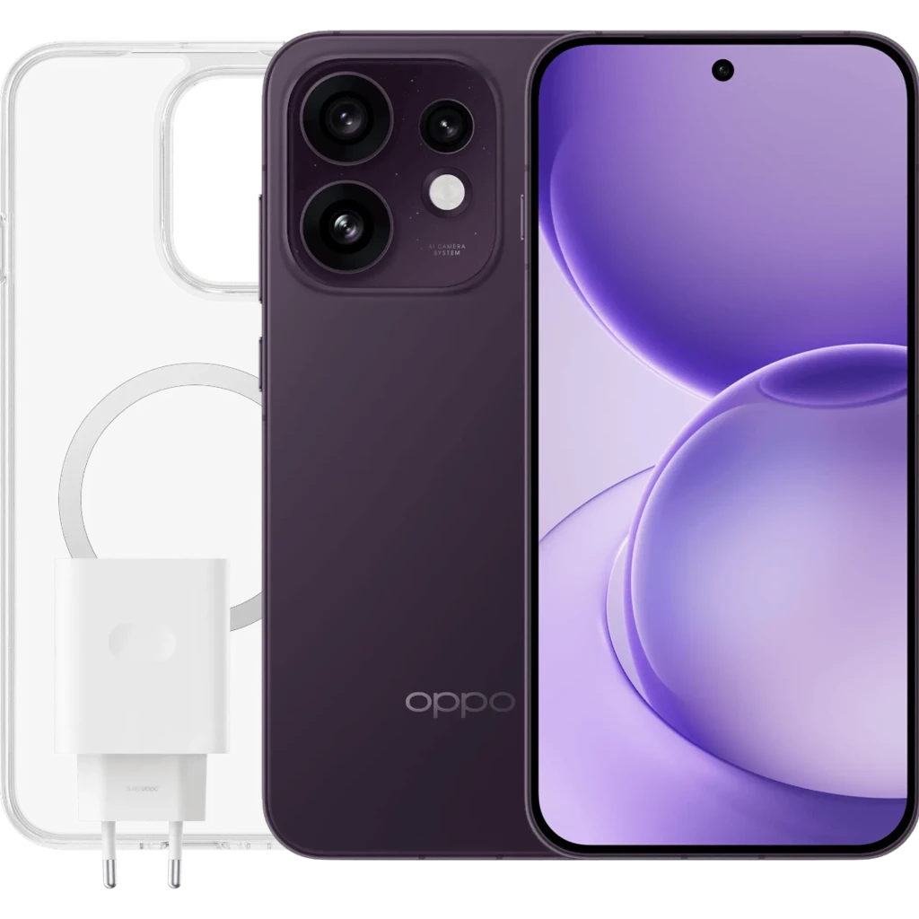 OPPO Reno16 5G 8GB/512GB Negro Púrpura 6,32 pulgadas AMOLED 120Hz