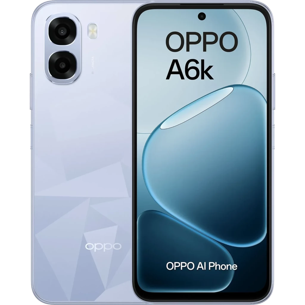 OPPO A6k 256GB Azul Procesador Qualcomm Snapdragon 685 4GB de RAM Cámaras de 50 Mpx