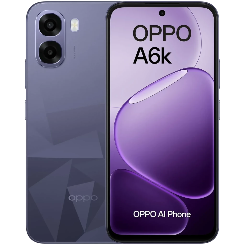 OPPO A6k 256GB Negro Pantalla LCD de 6.75' 4GB de RAM Batería de 6100 mHz