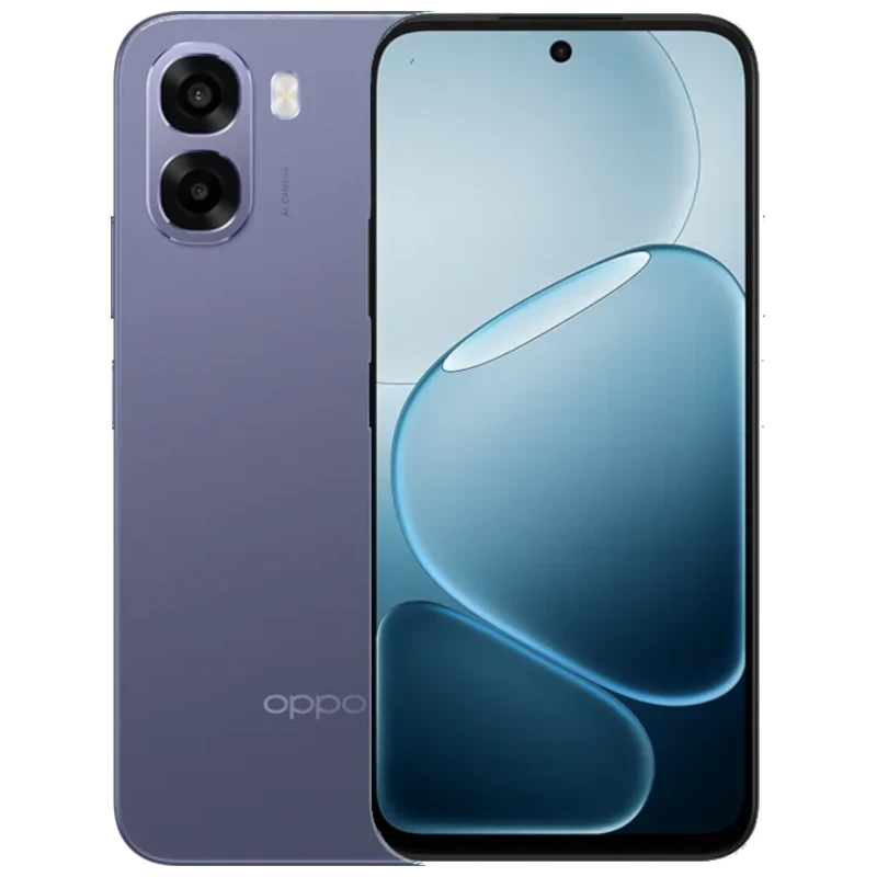 Oppo A6X 5G 128GB Negro Lila Pantalla de 6.75' 4GB de RAM Batería de 6100 mAh