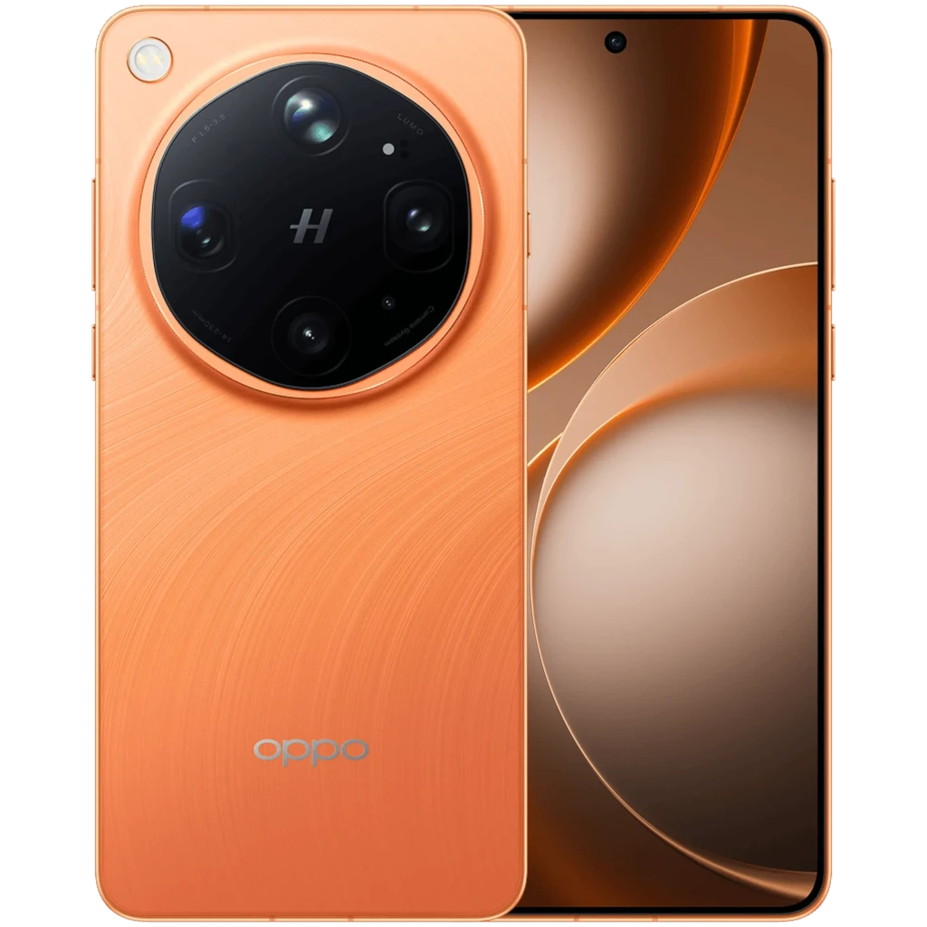 Oppo Find X9 Ultra 5G 512GB Canyon Orange Pantalla ProXDR AMOLED 12GB de RAM Batería de 7050 mAh