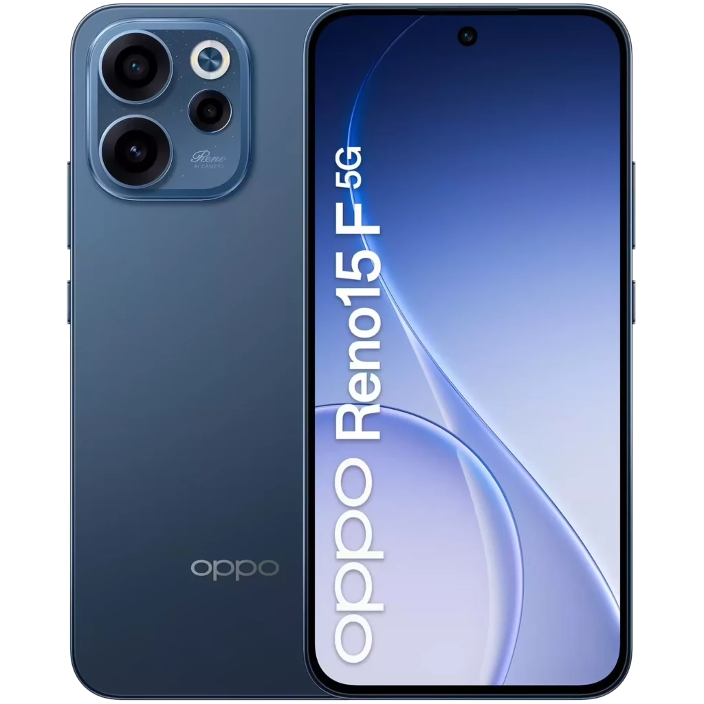 Oppo Reno15 F 5G 256GB Twilight Azul Batería de 7000 mAh 8GB de RAM Resolución FullHD+