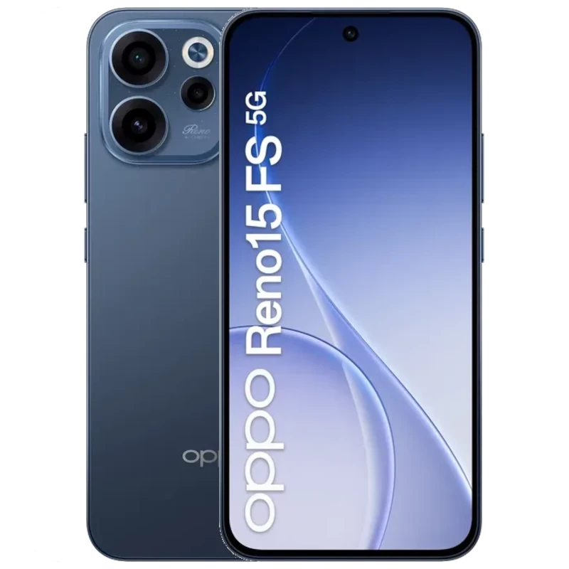 Oppo Reno15 FS 5G 512GB Twilight Negro Batería de 6500 mAh 8GB de RAM Sensor frontal de 50 MPx