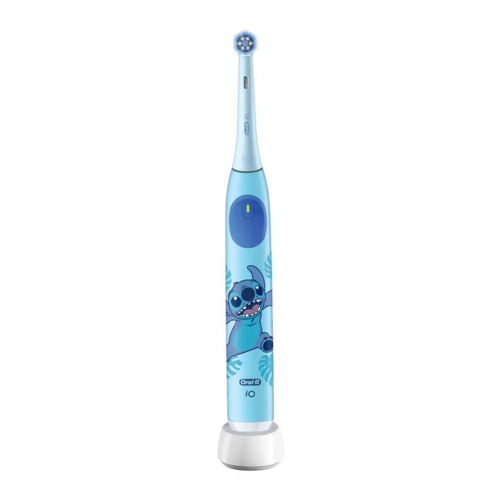 Cepillo Eléctrico Oral-B iO Kids 6+ Stitch con Estuche de Viaje