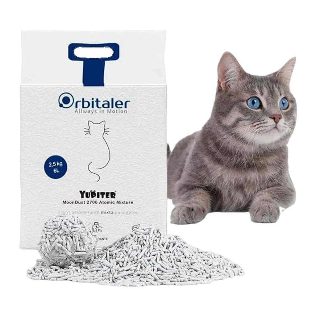 Arena para gatos Orbitaler Yupiter MoonDust 2700 Fantastic Tofu