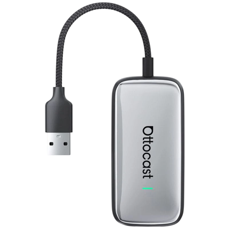 Ottocast Play2Video Ultra Adaptador Inalámbrico Apple Carplay Android Auto