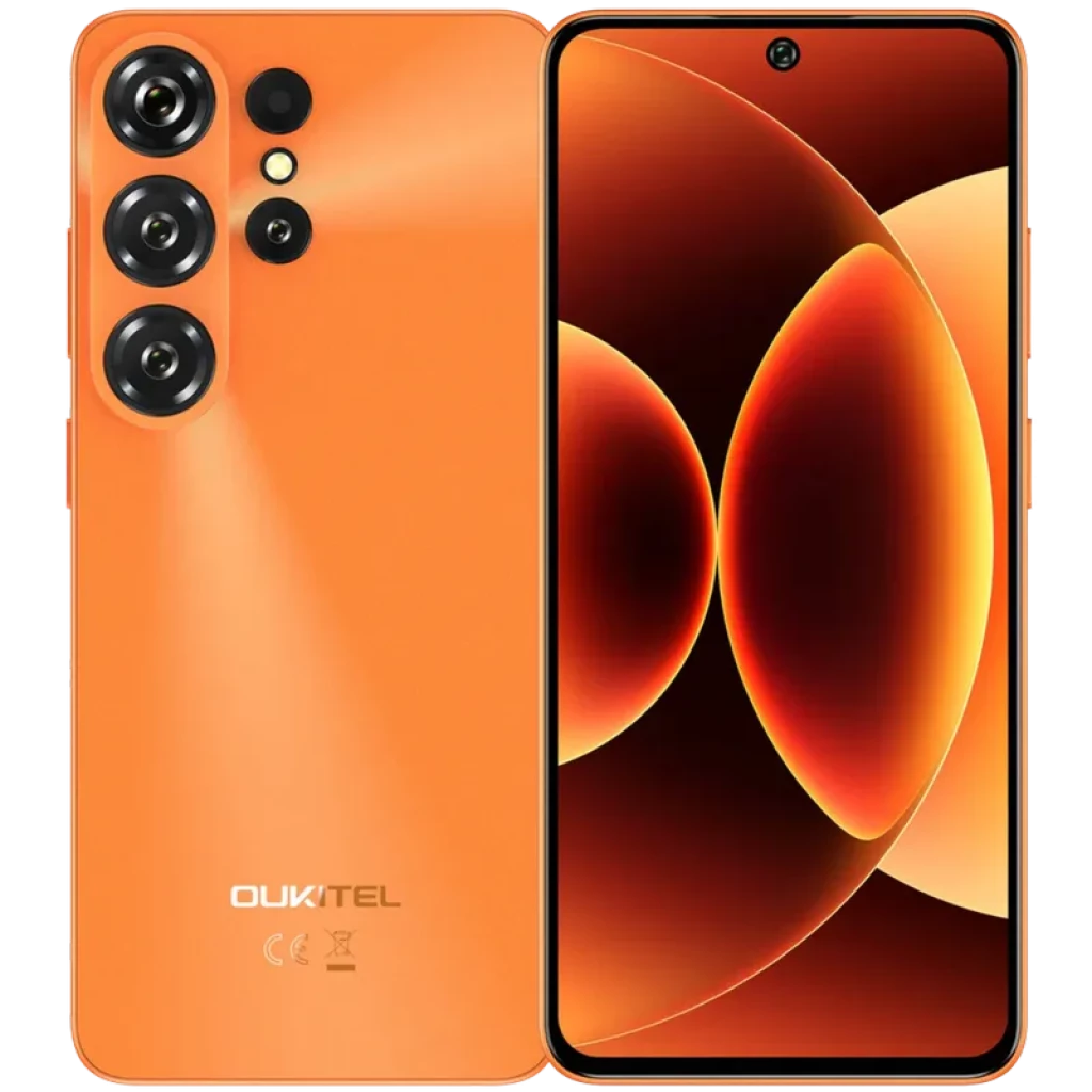 Oukitel C26 128GB Naranja 4G LTE Dual SIM 4GB de RAM Wi-Fi dual 