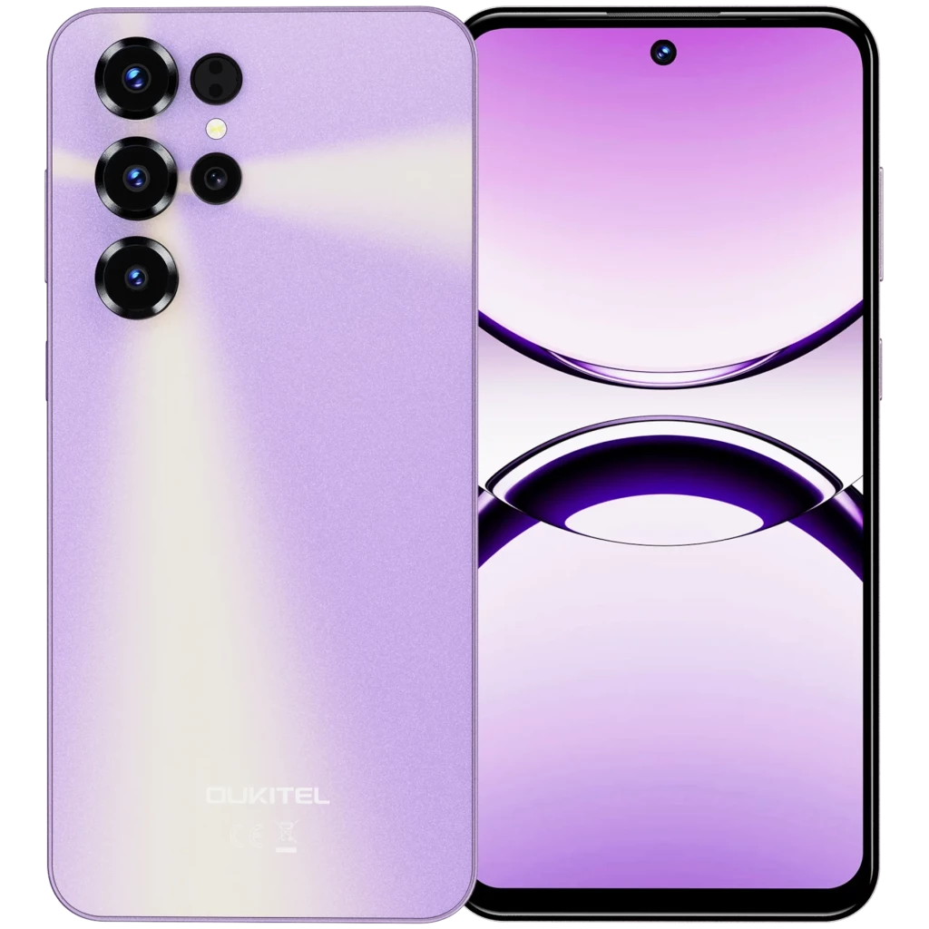 Oukitel C68 4G 256 GB Púrpura 8 GB 6000 mAh