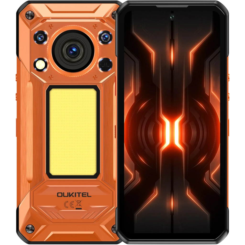 Oukitel WP500 5G 1 TB Naranja IP68 10000 mAh 12 GB