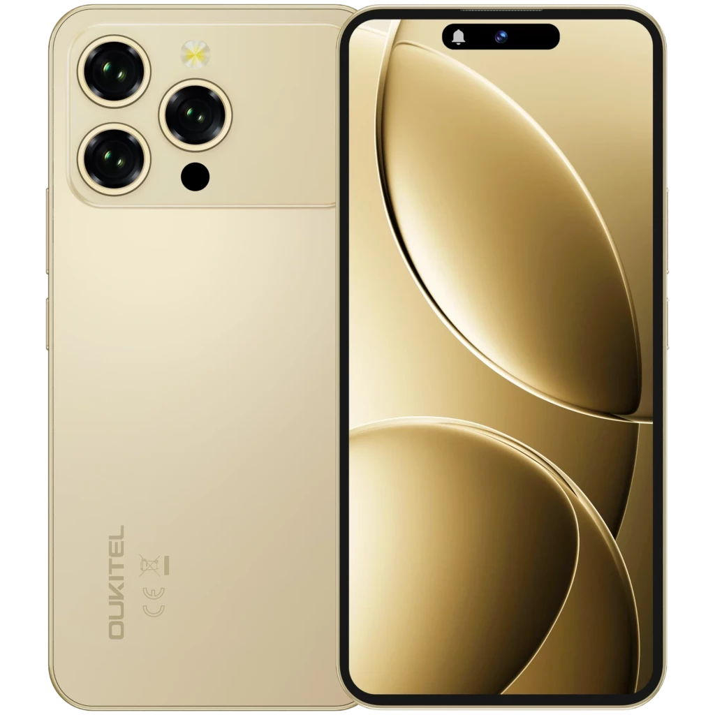 Oukitel P1 Pro 256GB Dorado Procesador MediaTek 4GB de RAM Batería de 5150 mAh