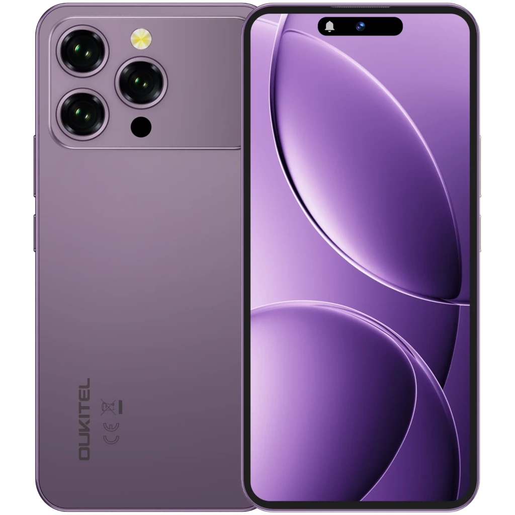 Oukitel P1 Pro 512GB Púrpura Cámara frontal de 32 MPx 8GB de RAM Pantalla AMOLED