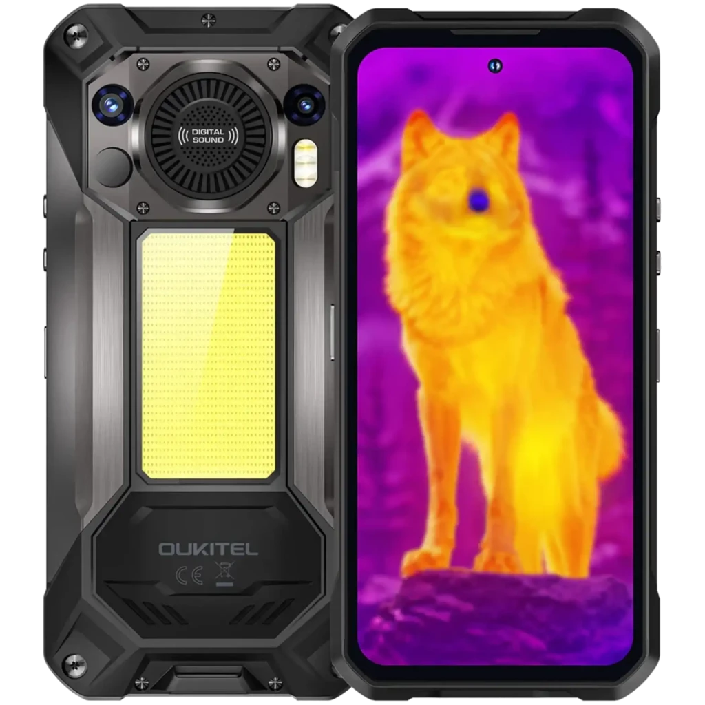 Oukitel WP61 Ultra 512GB Rugged Cámara térmica 12 GB de RAM Batería de 20000 mAh