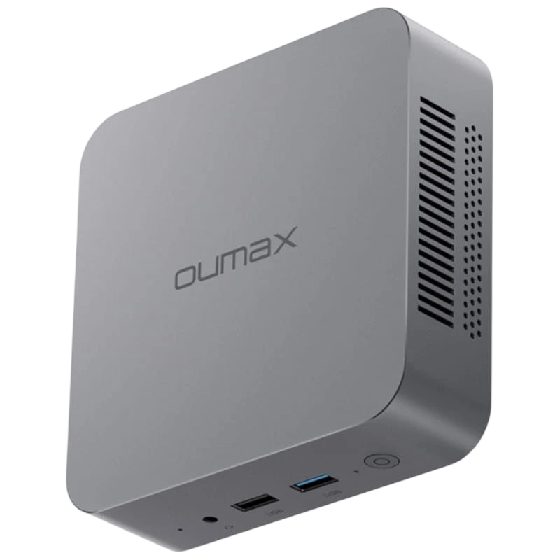 OUMAX MAX N Intel N5095/8GB/128GB SSD/Windows Gris Mini PC