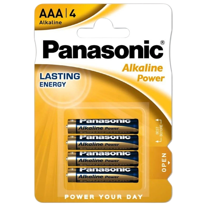 Pack 4x Pilas AAA Panasonic LR03APB