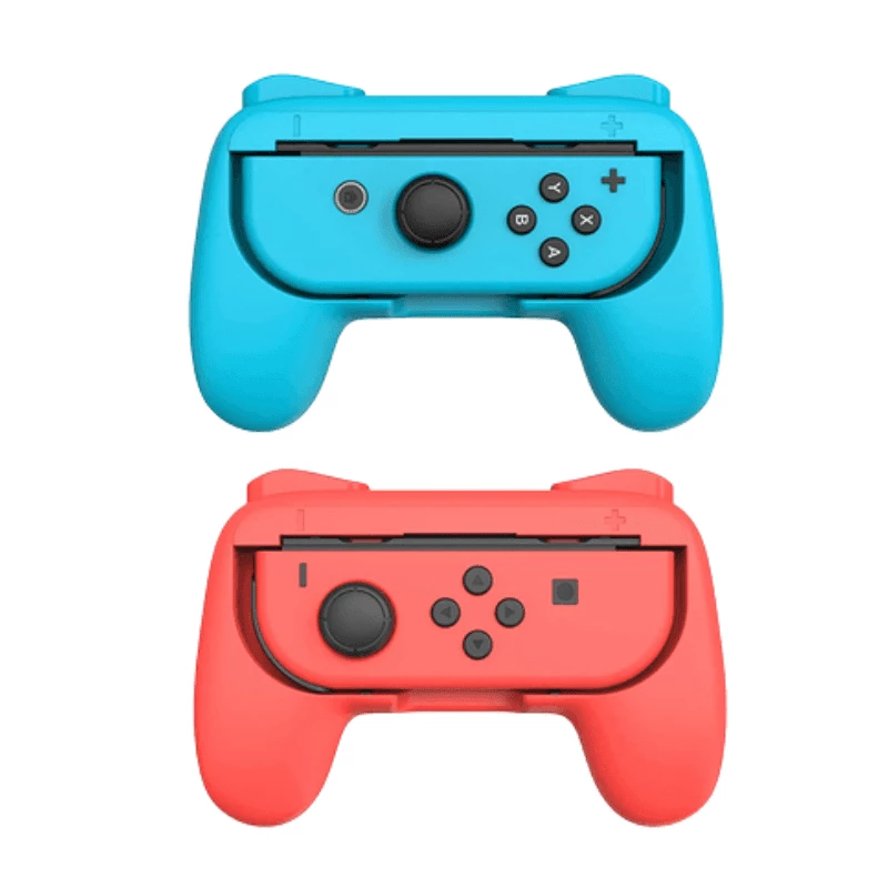 Pack de Grip para Joy-Con de N-Switch / Switch OLED DOBE TNS-851B Rojo y Azul