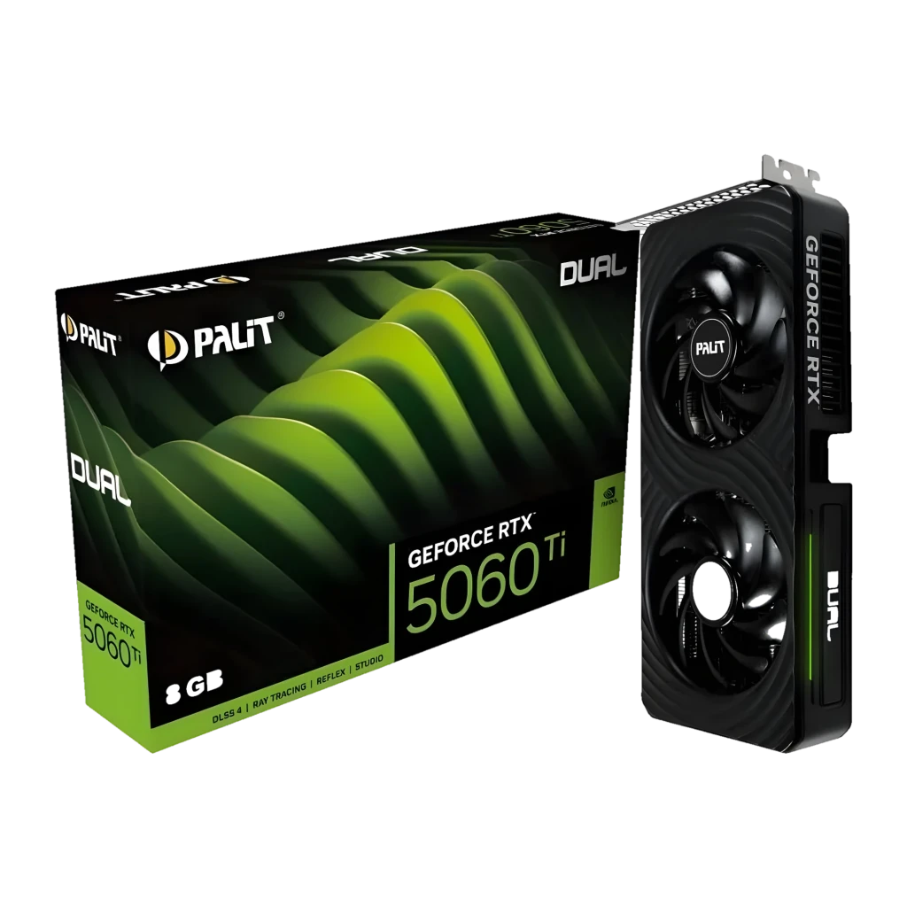 Tarjeta gráfica Palit GeForce RTX 5060 Ti Dual 8GB GDDR7