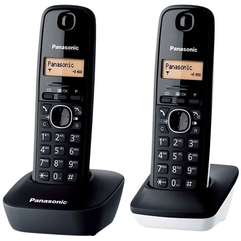 Panasonic KX-TG1612 Negro Teléfono DECT