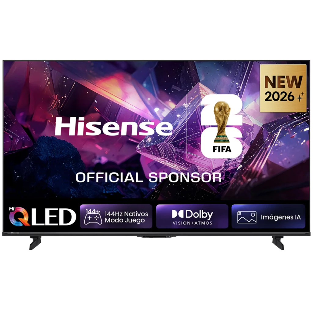 Hisense 75E7S PRO Smart TV QLED 75' 4K Quad Core Negro