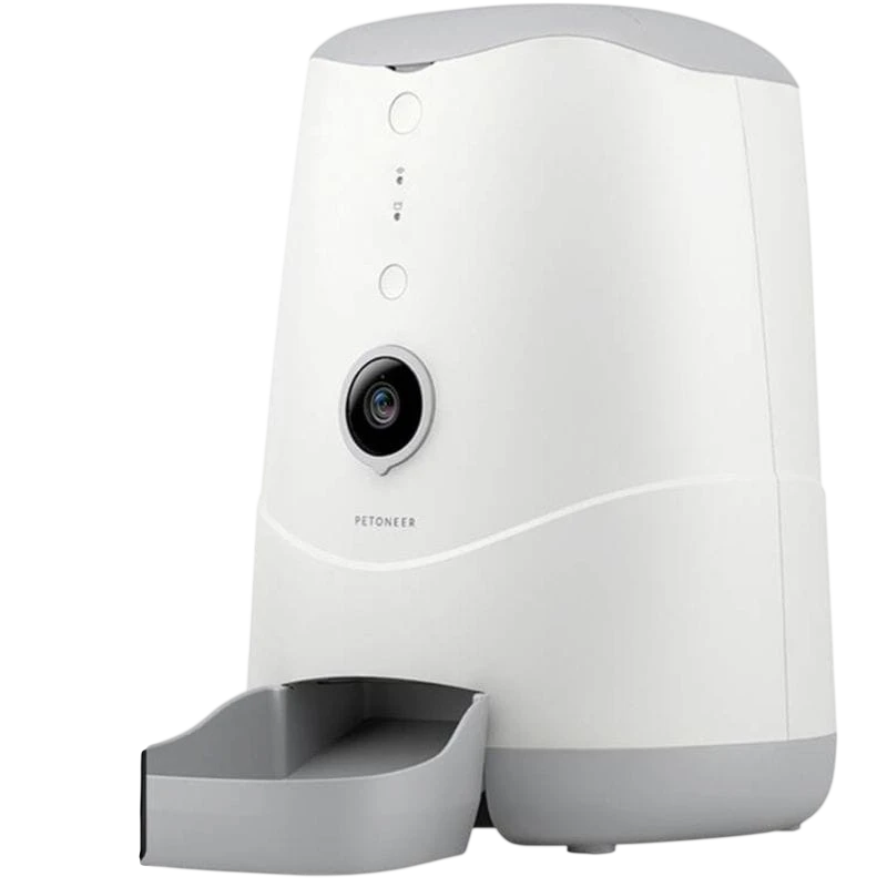 Petoneer Nutri Vision Feeder Blanco Comedero Inteligente Para Mascotas