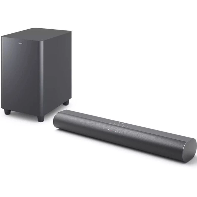 Philips TAB6100/10 2.1 80 W Gris Barra de sonido con Subwoofer