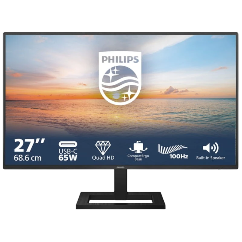 Philips 1000 series 27E1N1600AE/00 27' Quad HD IPS 100 Hz Negro