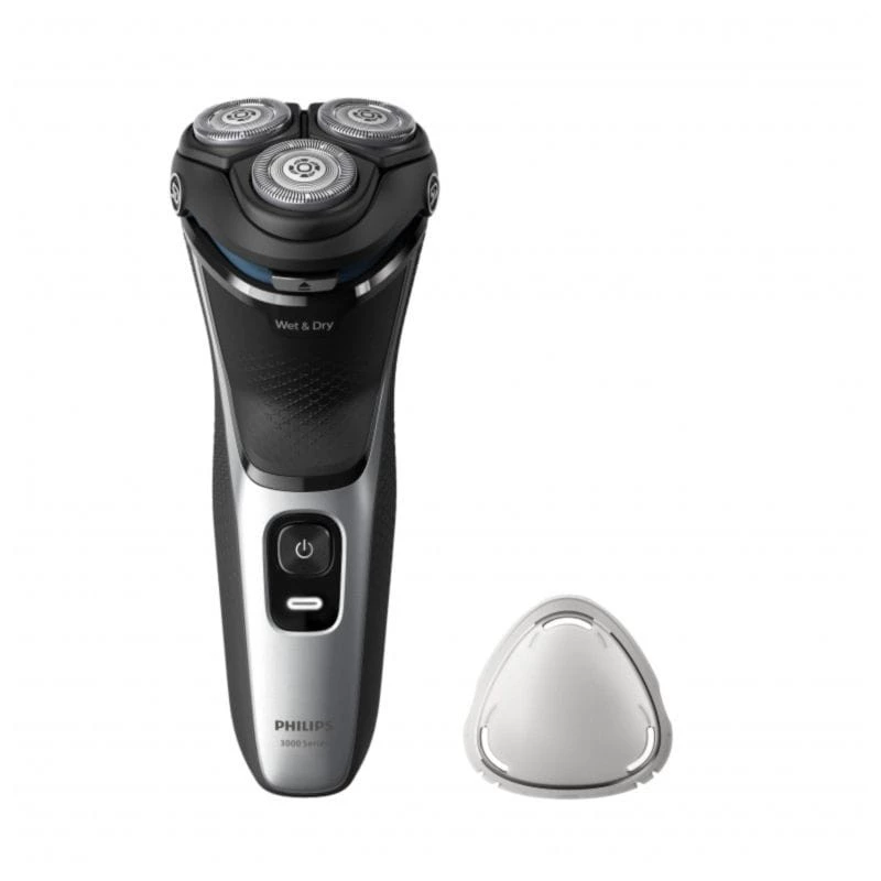 Afeitadora eléctrica Philips Shaver 3000 Series S3143/00 Negro/Plata
