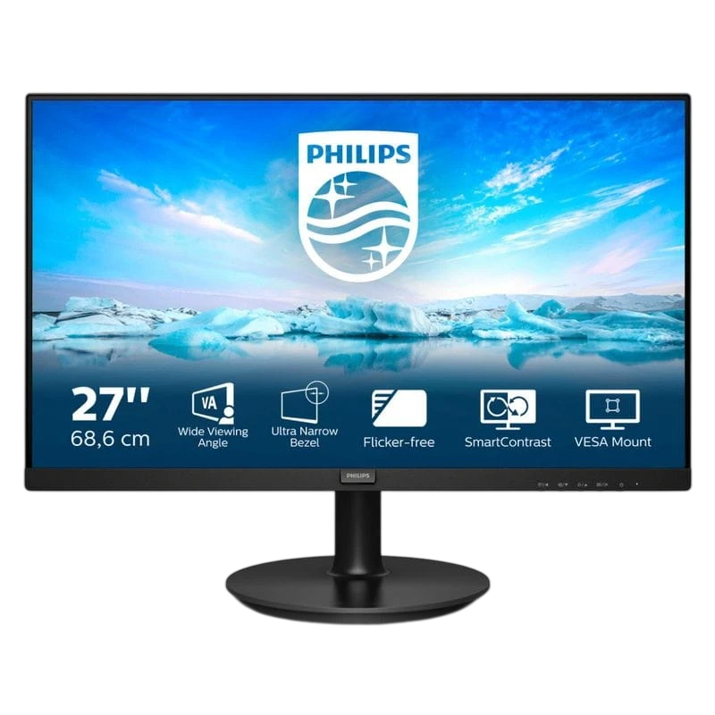 Philips V Line 271V8L/00 27 FullHD VA LED Monitor Negro