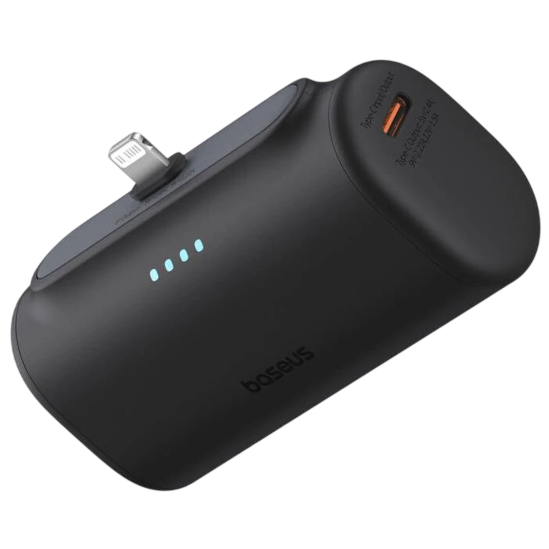 Powerbank OS-Baseus Compact IP 5000mAh 20W Lightning Negro