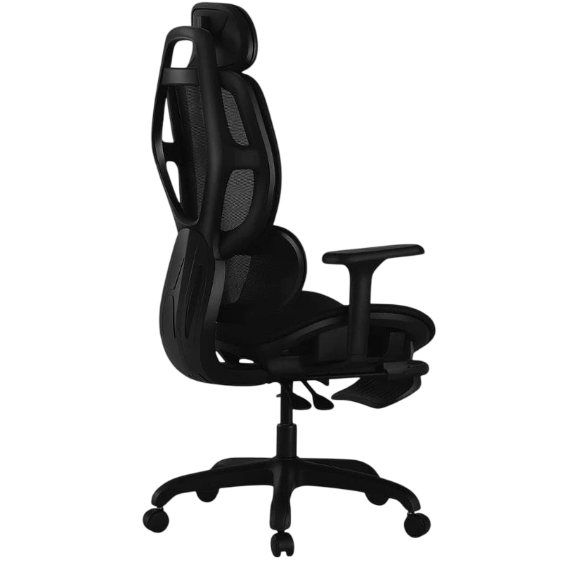 Powerbasic Pinhel Silla de Oficina Ergonómica Negra