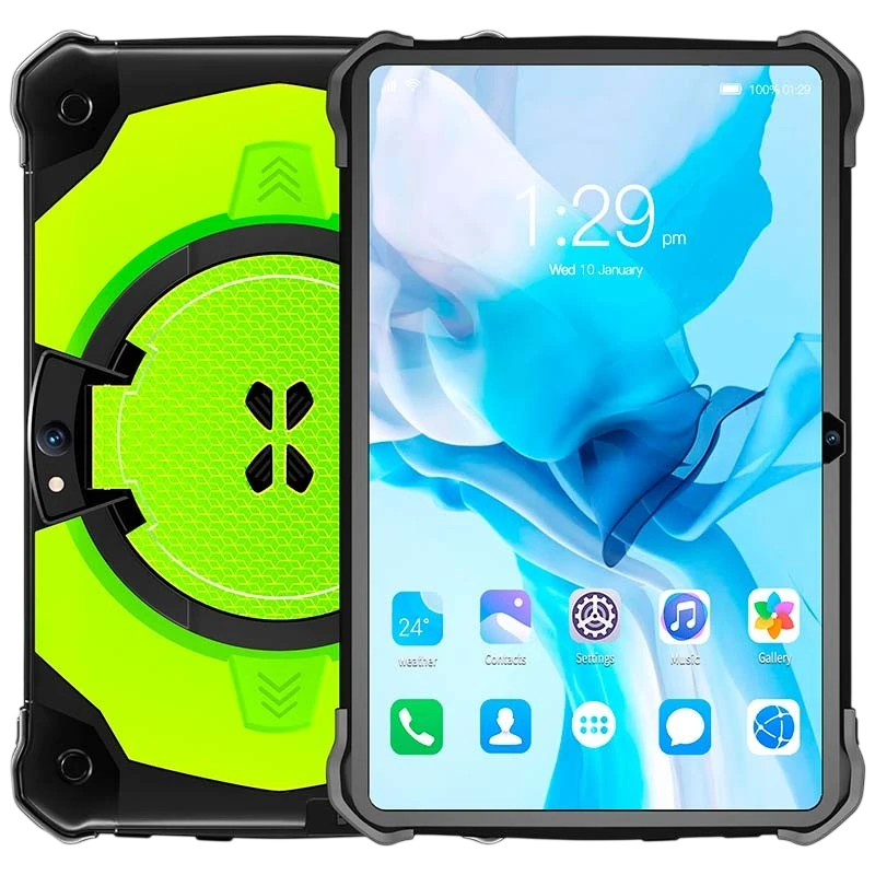 Powerbasics Q8C2-JJ 2GB/16GB Verde Tablet para Niños
