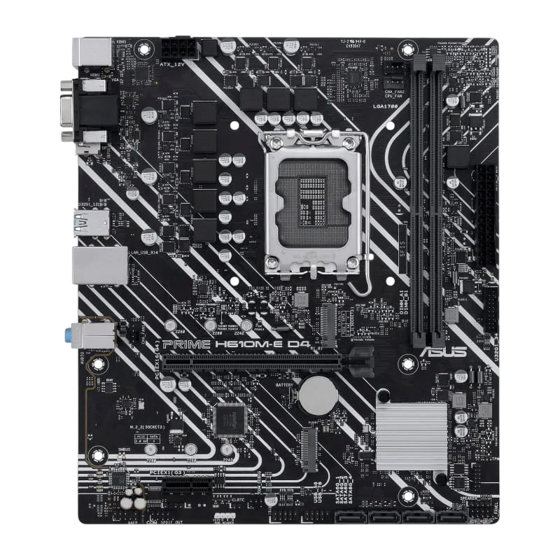 ASUS PRIME H610M-E D4-CSM LGA 1700 micro ATX ethernet Gigabit