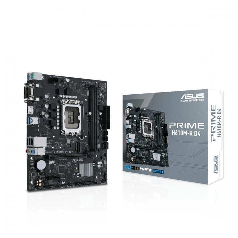 ASUS PRIME H610M-R D4 LGA 1700 micro ATX Ethernet LAN