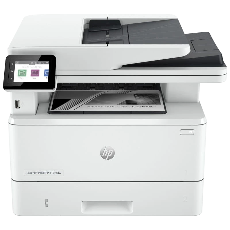HP LaserJet Pro 4102fdw Laser Blanco y Negro WiFi Blanco