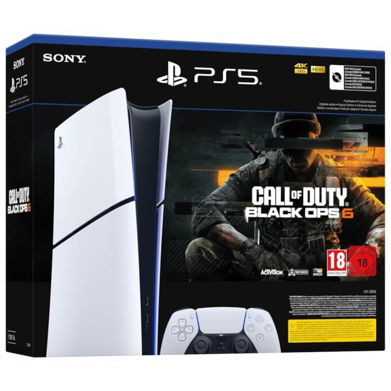 PlayStation 5 Slim Digital + Call of Duty Black Ops 6