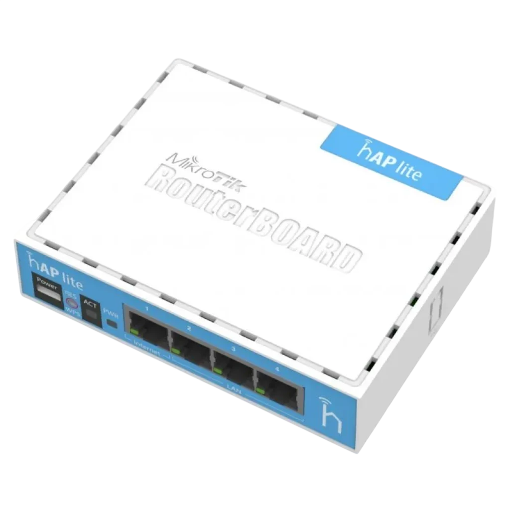 Mikrotik Hap Lite Classic RB941-2ND Punto de Acceso Wi-Fi 2,4 GHz 300 Mb/s