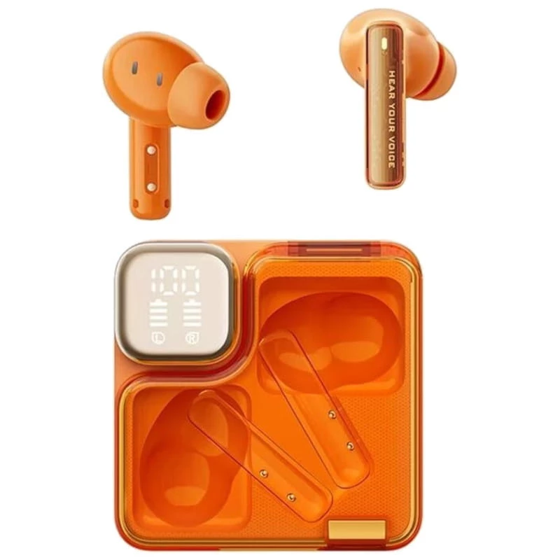 QCY MeloBuds Neo T31 Naranja Auriculares Bluetooth
