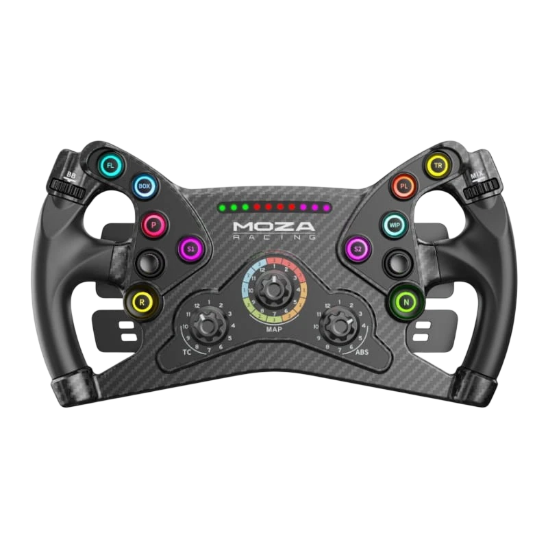 Moza Racing KS (30 cm) Negro Volante PC
