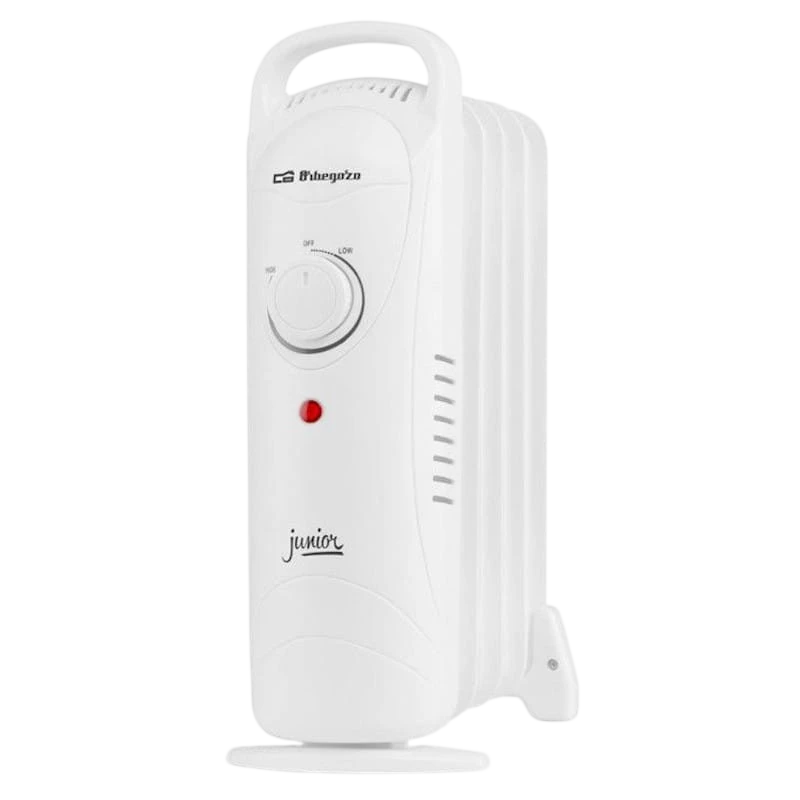 Radiador de aceite eléctrico Orbegozo Junior RO 720 700W Blanco