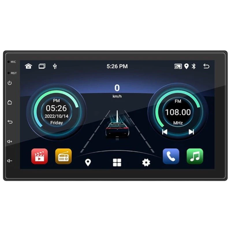 Autoradio 2 DIN SWM S-072C 2GB/64GB 7' USB Carplay Android