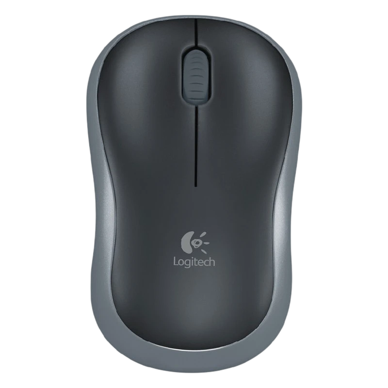 Ratón Inalámbrico Logitech M185 Negro 1000 DPI
