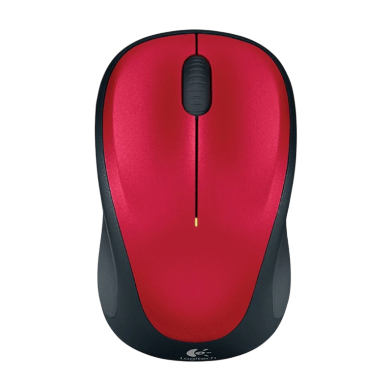 Ratón Inalámbrico Logitech M235 Rojo 1000 DPI