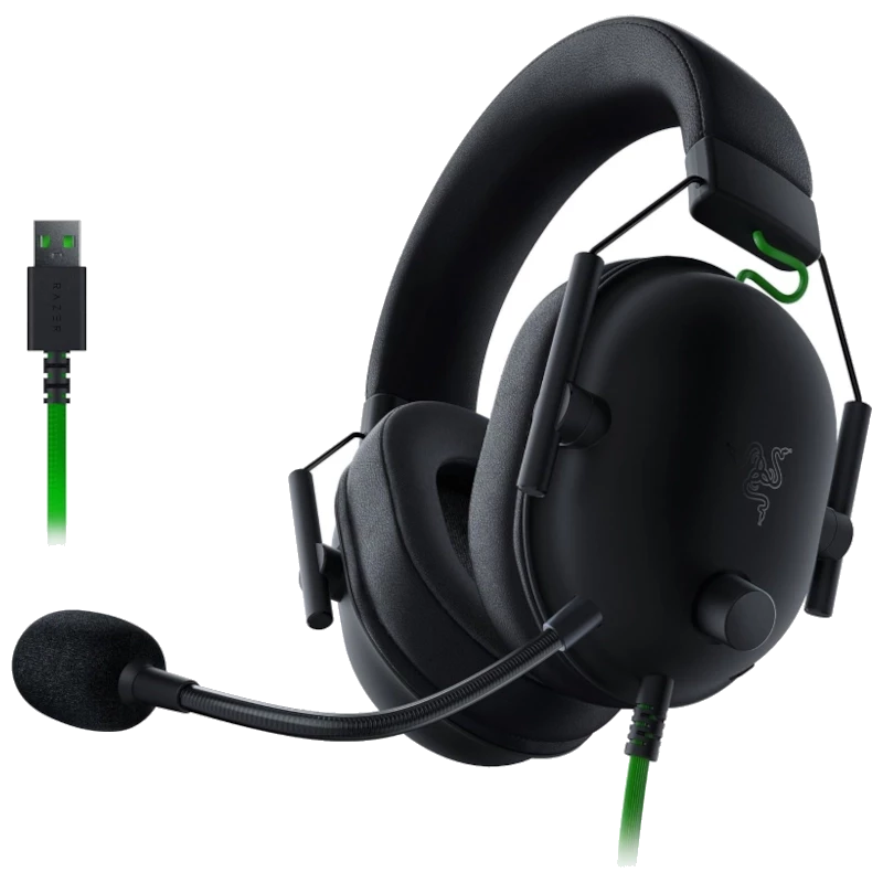 Razer Blackshark V2 X USB Cancelación de ruido Negro/Verde