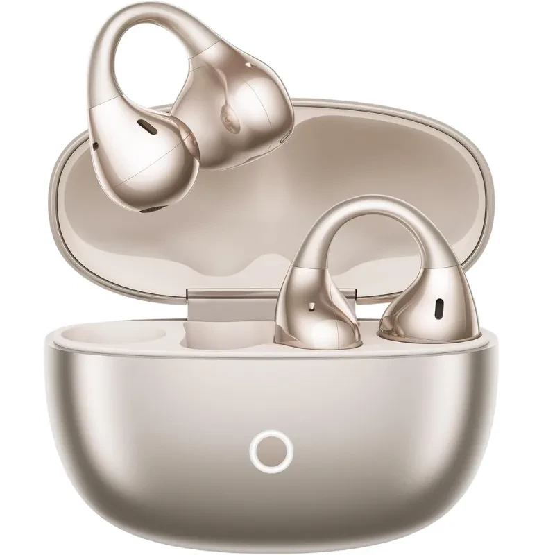 Realme buds OpenWear Clip Dorado Reducción de ruido con IA Auriculares Bluetooth