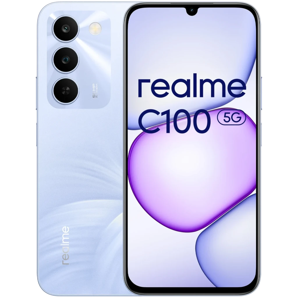 Realme C100 5G 128GB Morado Cámara de 50 Mpx 4GB de RAM