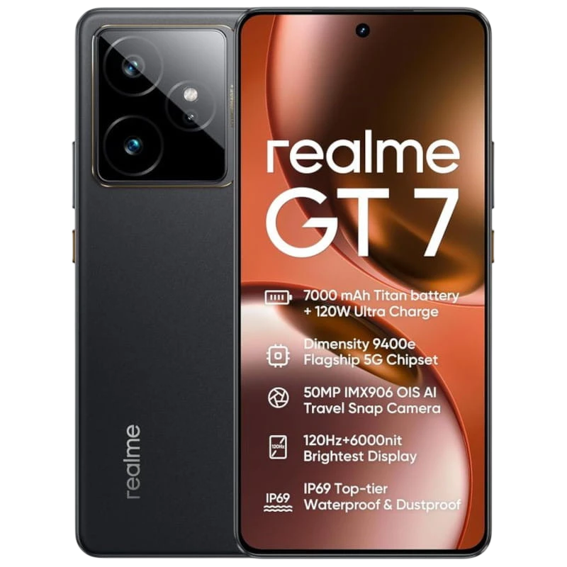 Realme GT 7 5G 12GB/512GB Negro