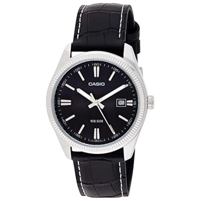 Casio MTP-1302PL-1AVEF Collection Men Reloj Analógico Negro