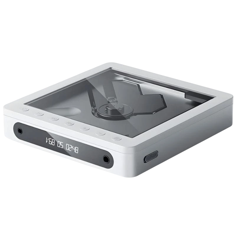 FiiO DM13 BT Transparente Reproductor de CD portátil con Bluetooth aptx HD