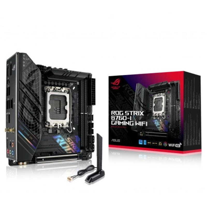ASUS ROG STRIX B760-I LGA 1700 mini ITX Ethernet Gigabit WiFi