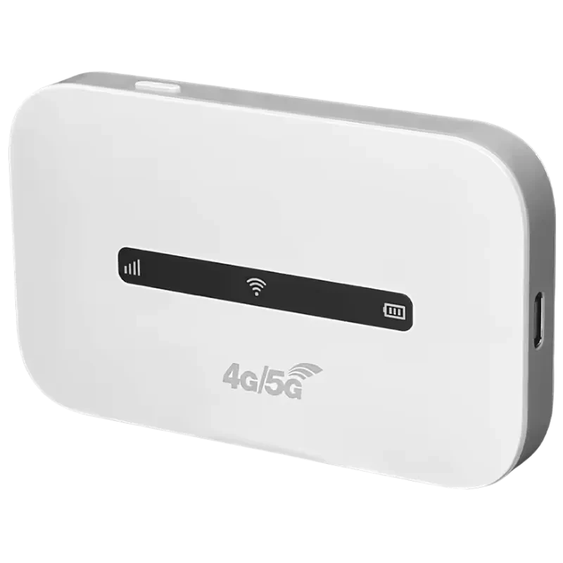Router portátil M6 4G LTE WiFi 3000mAh Blanco