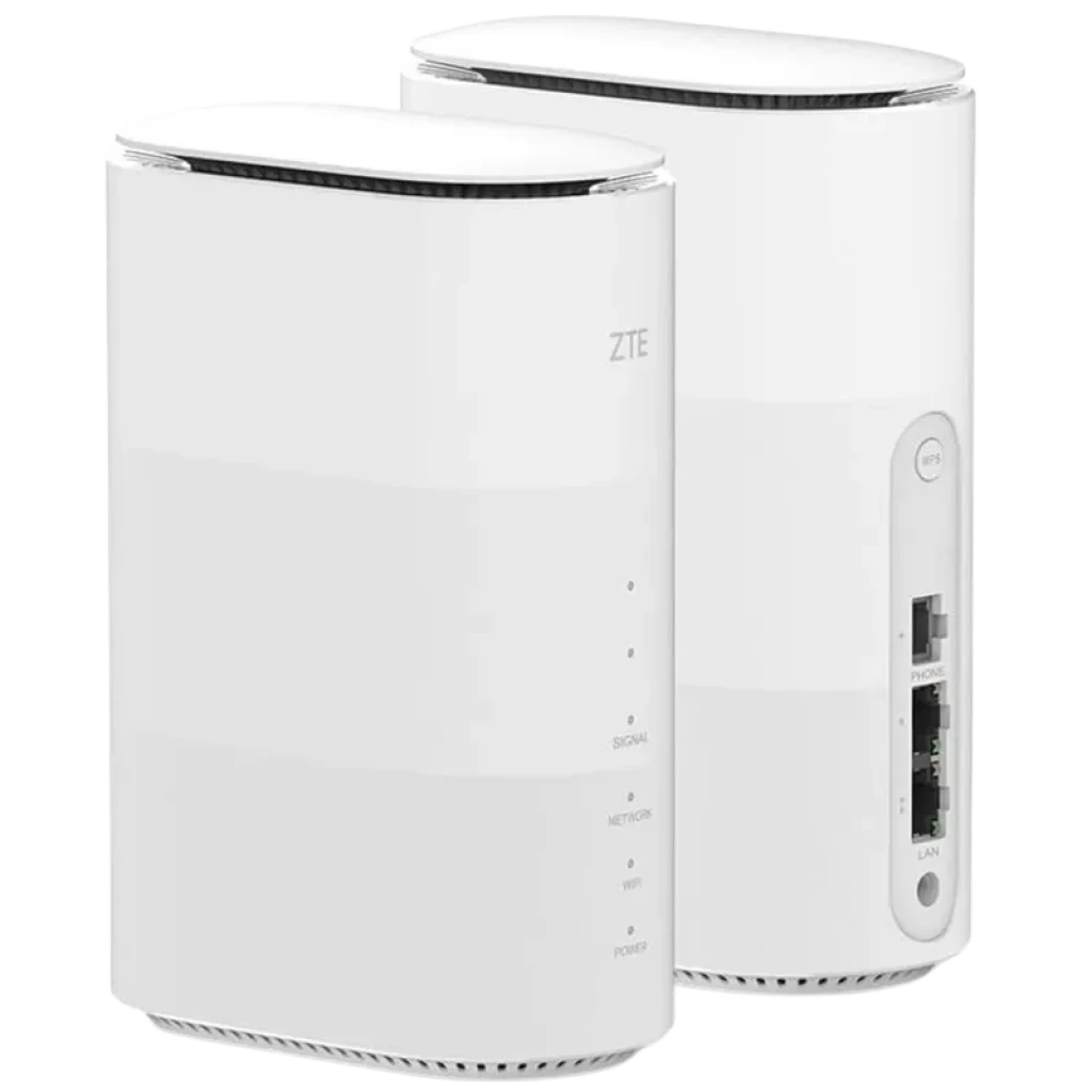 ZTE G5B Router 5G 3,4 Gb/s Wi-Fi 6 dual-band 2 Puertos Gigabit 